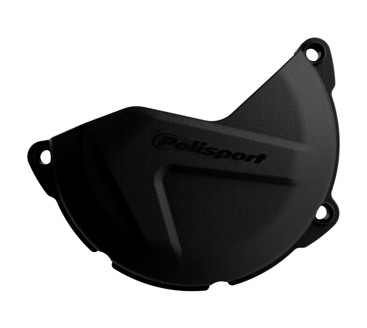 8458400001 - Polisport Clutch Cover Protector For Yamaha WRF450 2016-2023 - Black