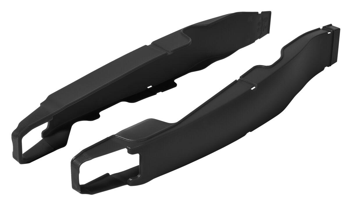 Polisport Black 8984500001 - Swingarm Protectors For Yamaha Wrf250 2003-2004