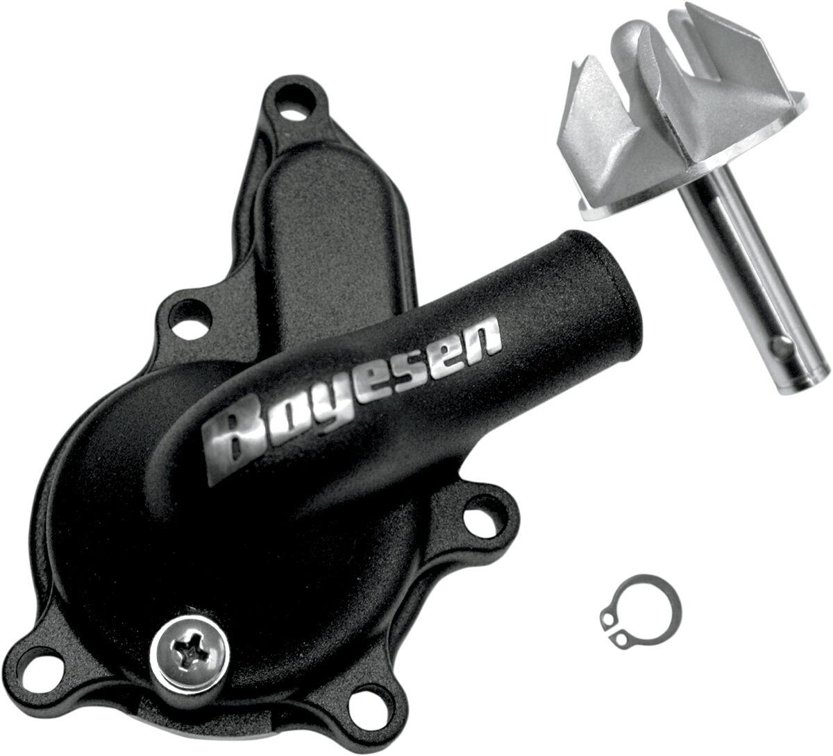 WPK-28B - Boyesen Supercooler Water Pump Cover & Impeller Kit For Suzuki LT-R 450 2X4 2006-2009 - Black