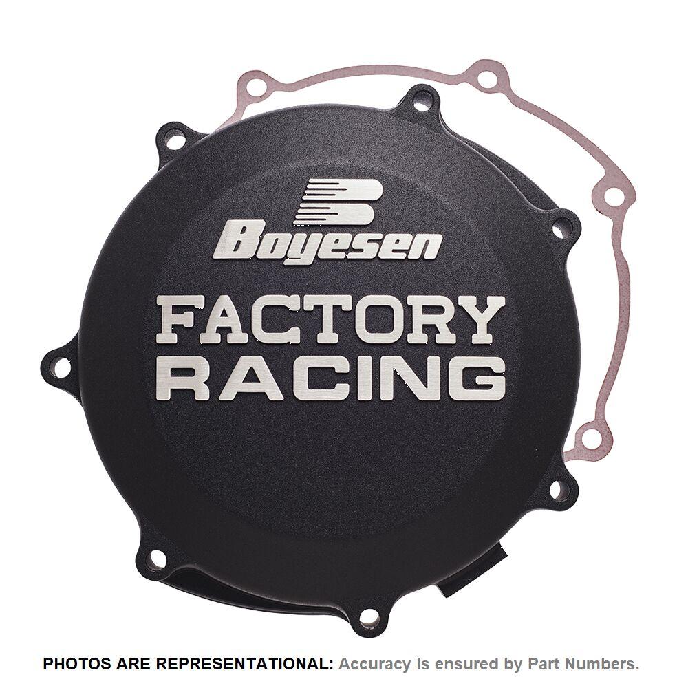 CC-11B - Boyesen Factory Clutch Protector For Kawasaki KX125 1994-1998 - Black