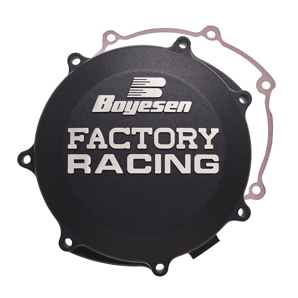 CC-17CB - Boyesen Factory Clutch Protector For Kawasaki KX250 2021-2024 - Black