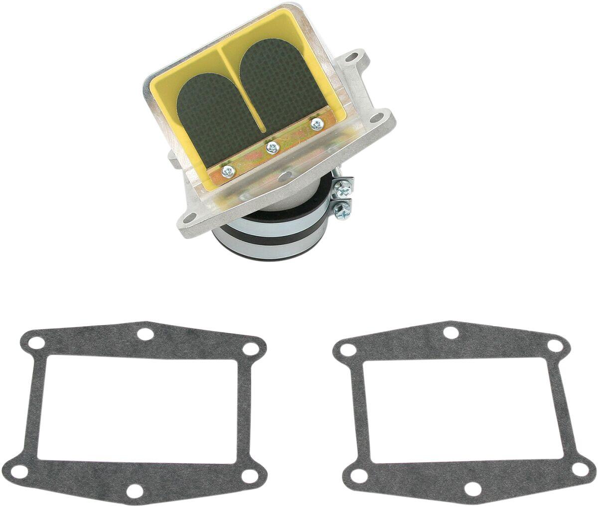 RAD-03A - Boyesen Rad Valve Reed Cage Assembly For Honda CR500 1990-2001 - Black/Silver