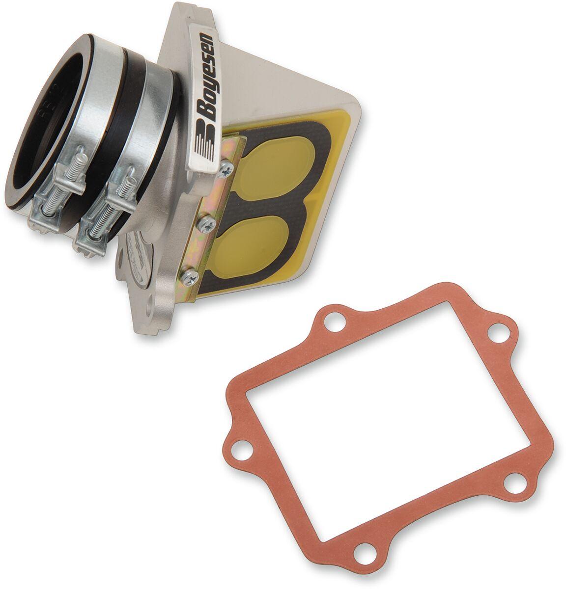 RAD-12J - Boyesen Rad Valve Reed Cage Assembly For Kawasaki KX250 2005-2008 - Black/Silver
