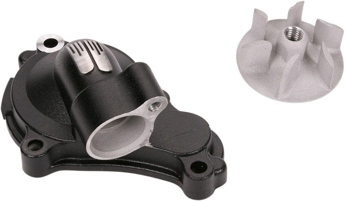 WPK-38B - Boyesen Supercooler Water Pump Cover & Impeller Kit For Yamaha WRF426 2001-2002 - Black