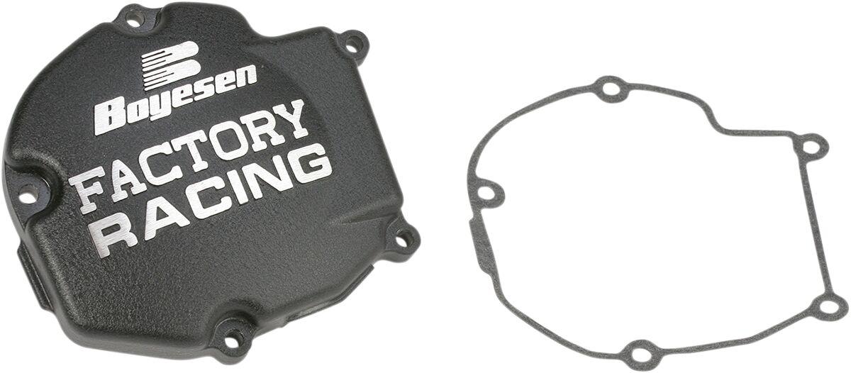SC-11AB - Boyesen Factory Ignition Cover For Kawasaki KX125 2003-2007 - Black