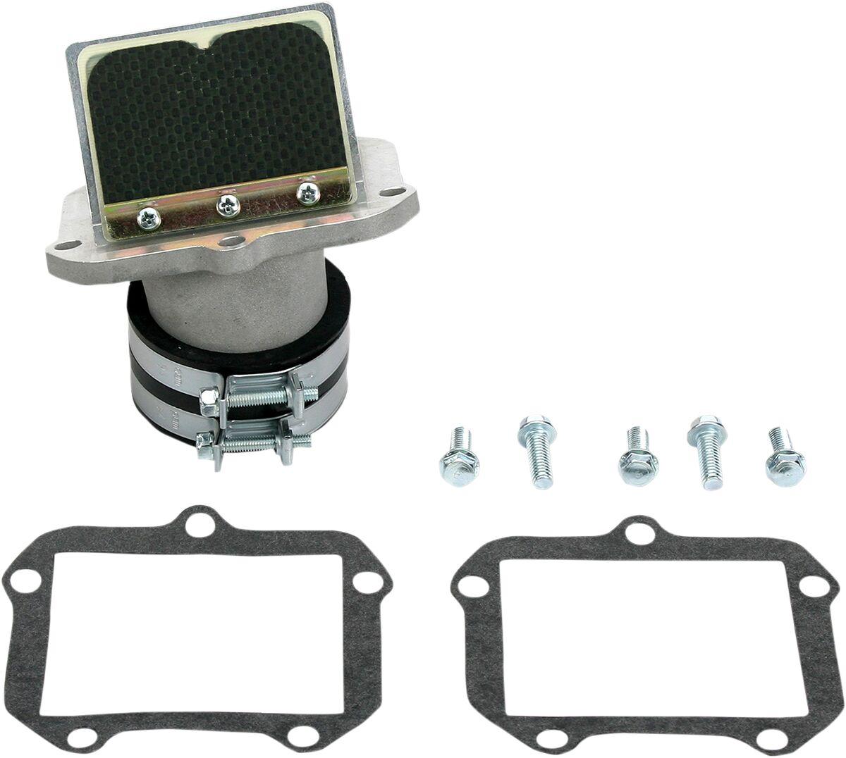 RAD42X - Boyesen Rad Valve Reed Cage Assembly For KTM EGS 300 1993-1997 - Black/Silver