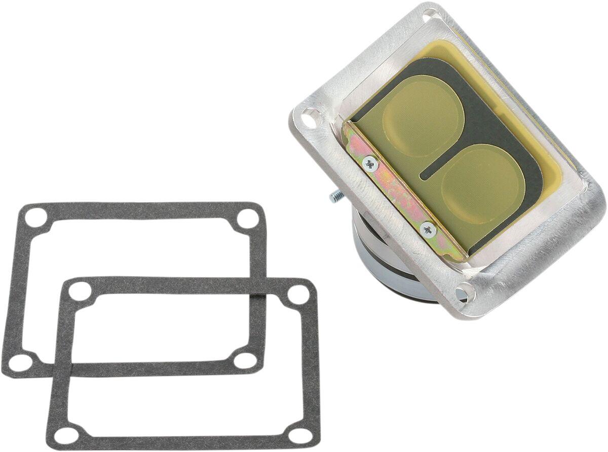 RAD-11K - Boyesen Rad Valve Reed Cage Assembly For Kawasaki KX125 2004-2008 - Black/Silver
