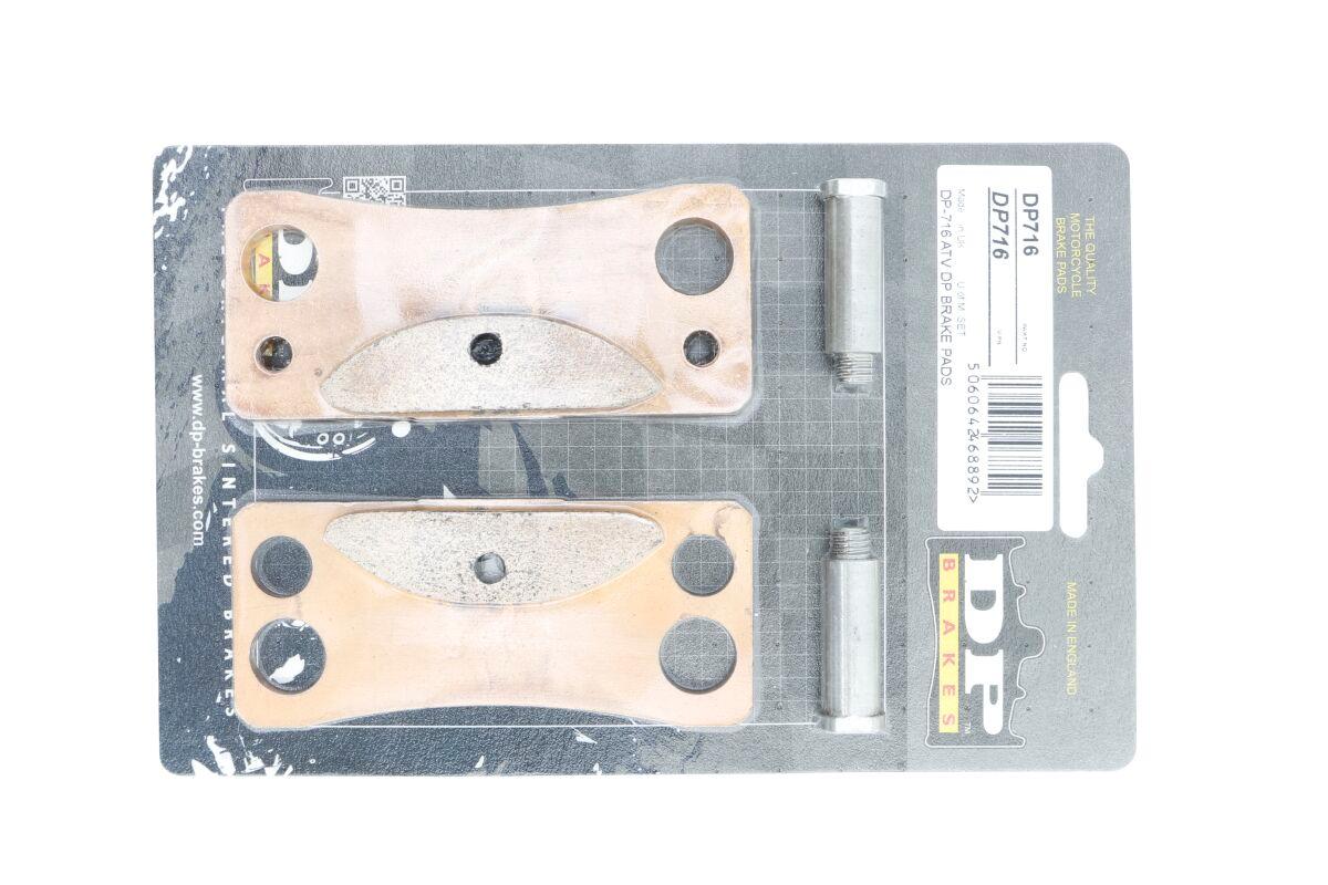 DP716 - DP Brakes Sintered Metal Brake Pads For Yamaha XC115 S 2014-2016 Front