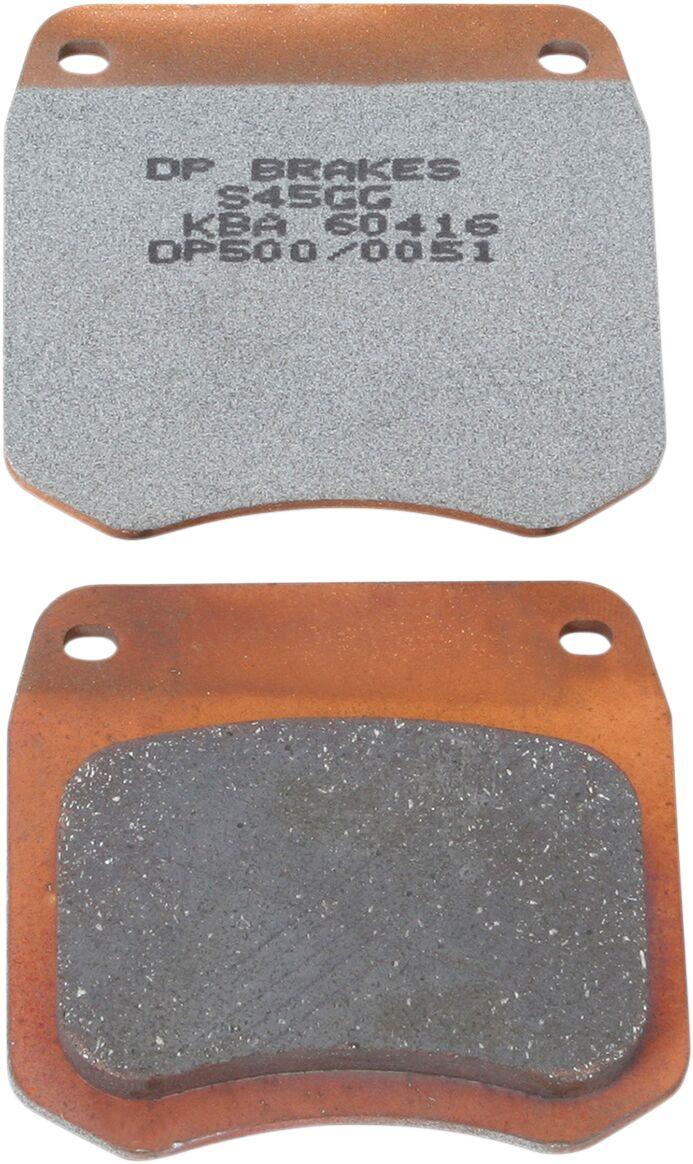 DP500 - DP Brakes Standard DP Sintered Brake Pads For Triumph Bonneville 650 T120 1973 Fits Front Or Rear