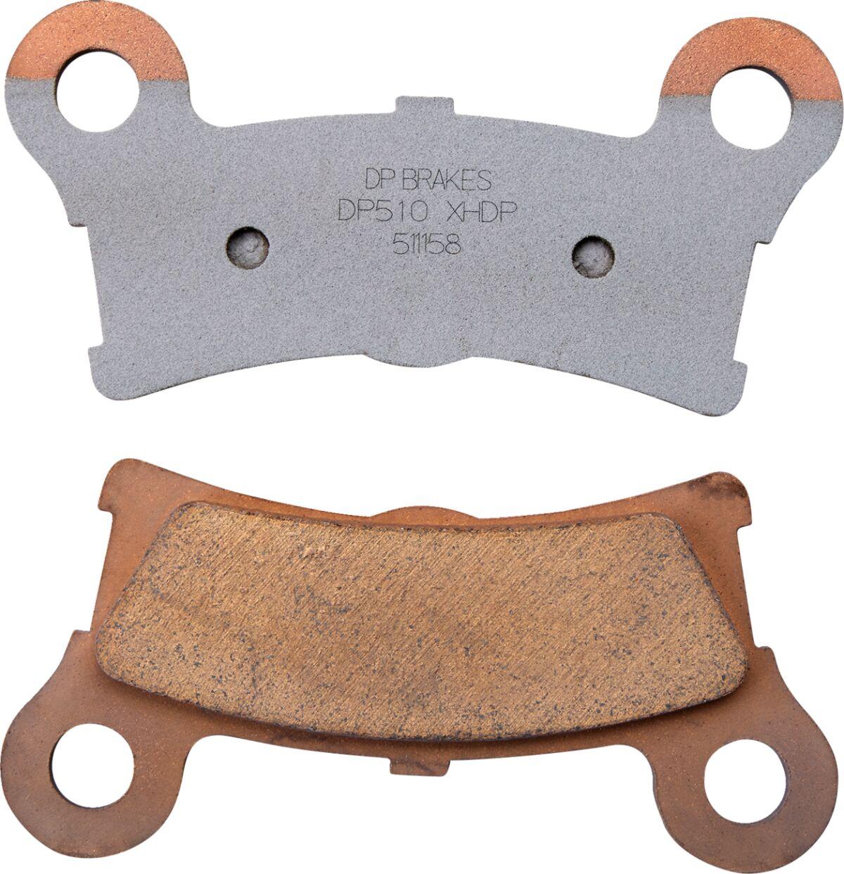 DP510 - DP Brakes Sintered Metal Brake Pads For Harley Davidson FLHTCUTG 1690 2009-2013 Rear