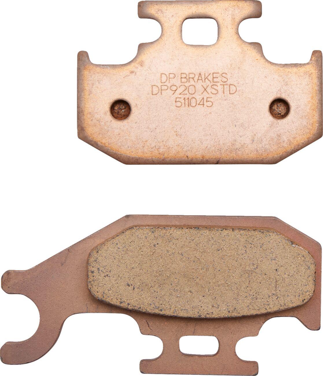 DP920 - DP Brakes ATV/UTV Sintered Metal Brake Pads For Can Am Commander 1000 EFI 2014-2017 Rear