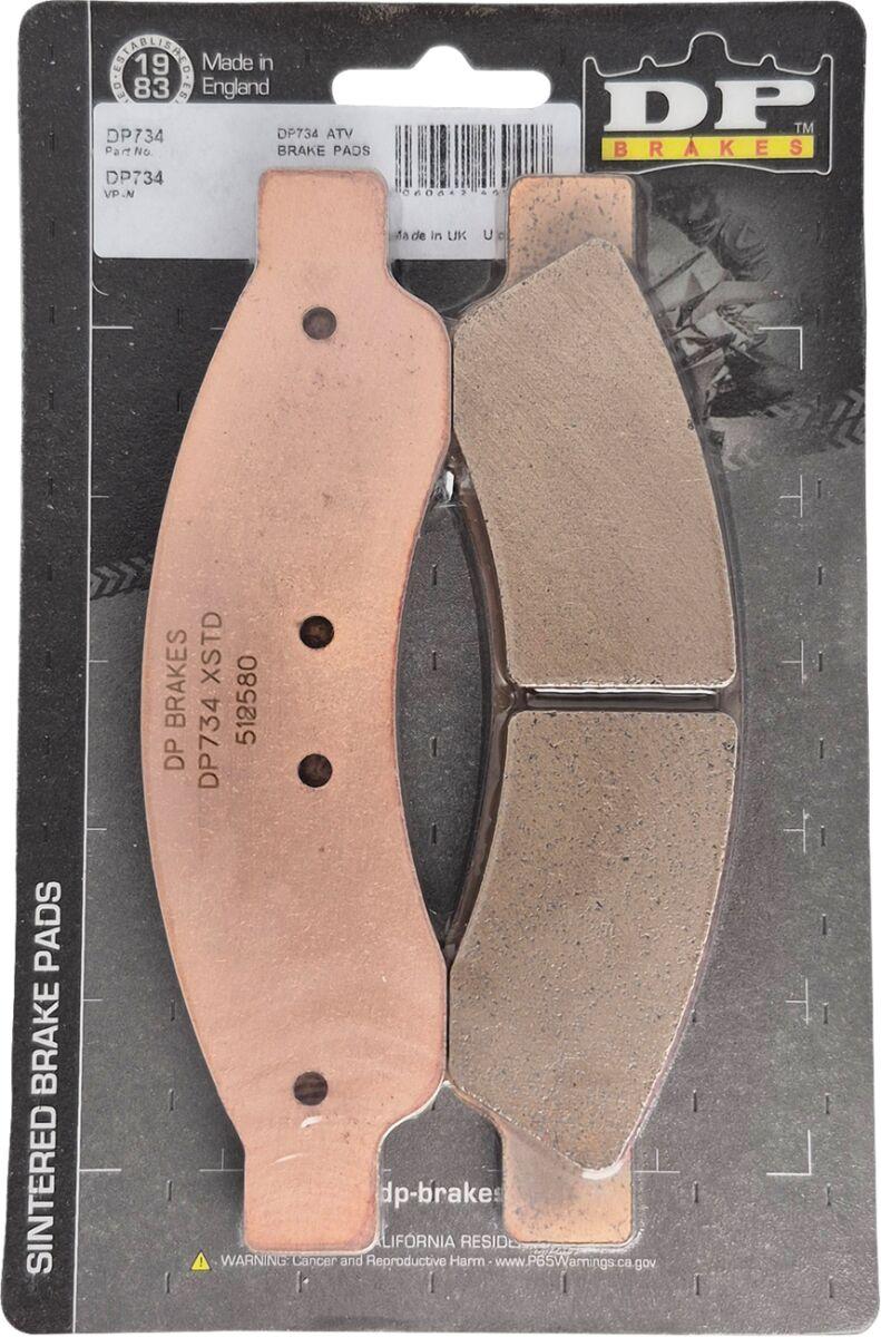 DP734 - DP Brakes ATV/UTV Sintered Metal Brake Pads For Can Am Maverick R 999 EFI 4X4 Front