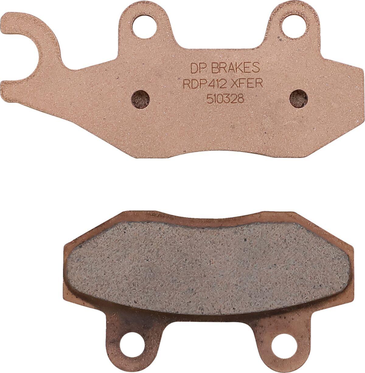 RDP412 - DP Brakes RDP X-Race Titanium Sintered Brake Pads For Piaggio Beverly 350 I.E. ST Front/Front Right/Rear