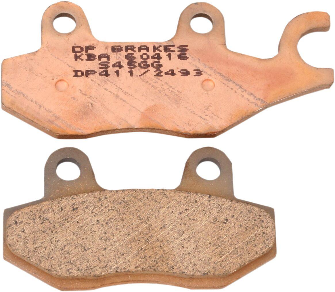 DP411 - DP Brakes Standard DP Sintered Brake Pads For Kymco Agility 125 CBS 2021-2024 Front/Fits Front Left Or Right/Rear/Fits Rear Left Or Right
