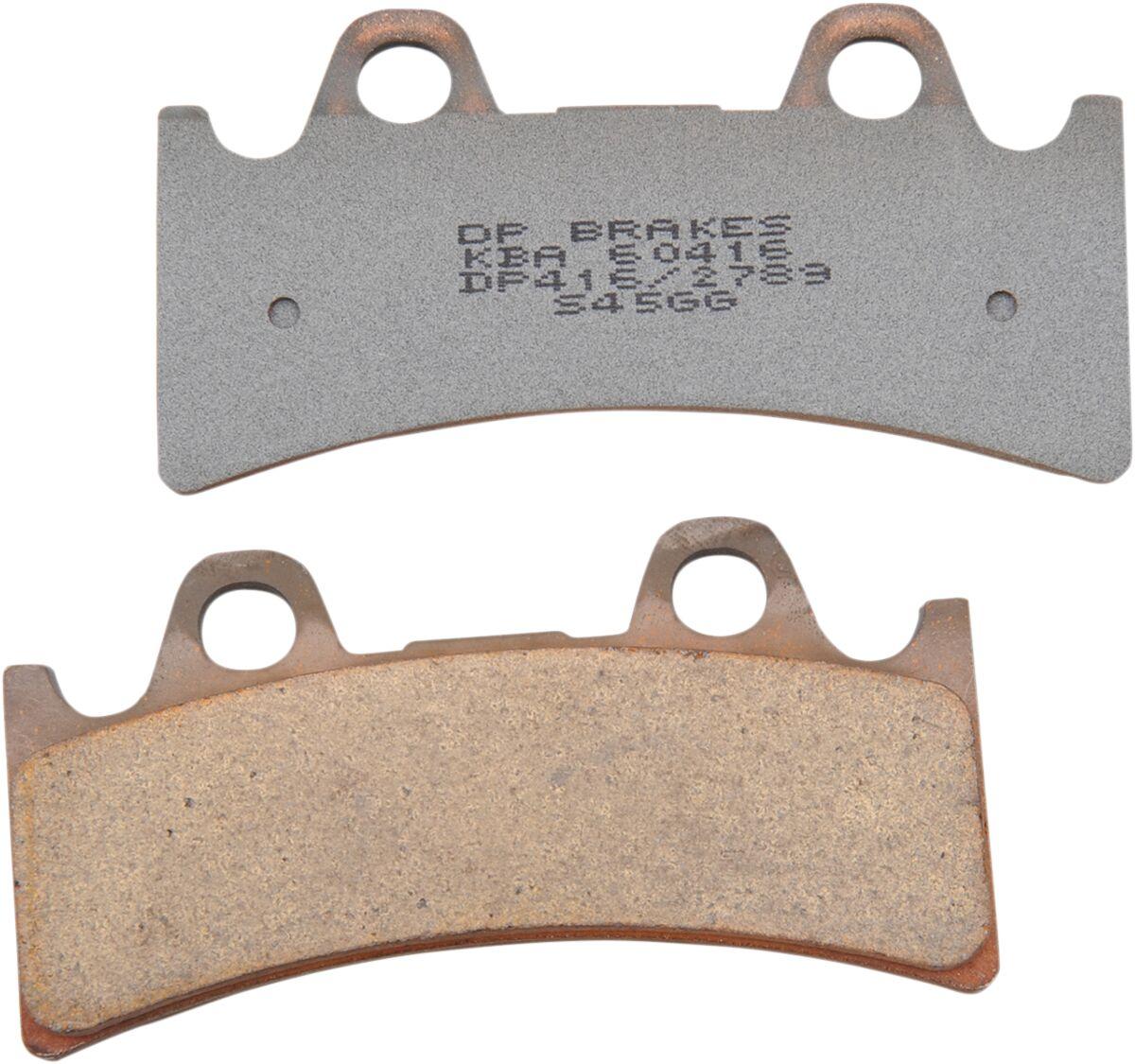 DP416 - DP Brakes Standard DP Sintered Brake Pads For Triumph Daytona 900 Super III Front