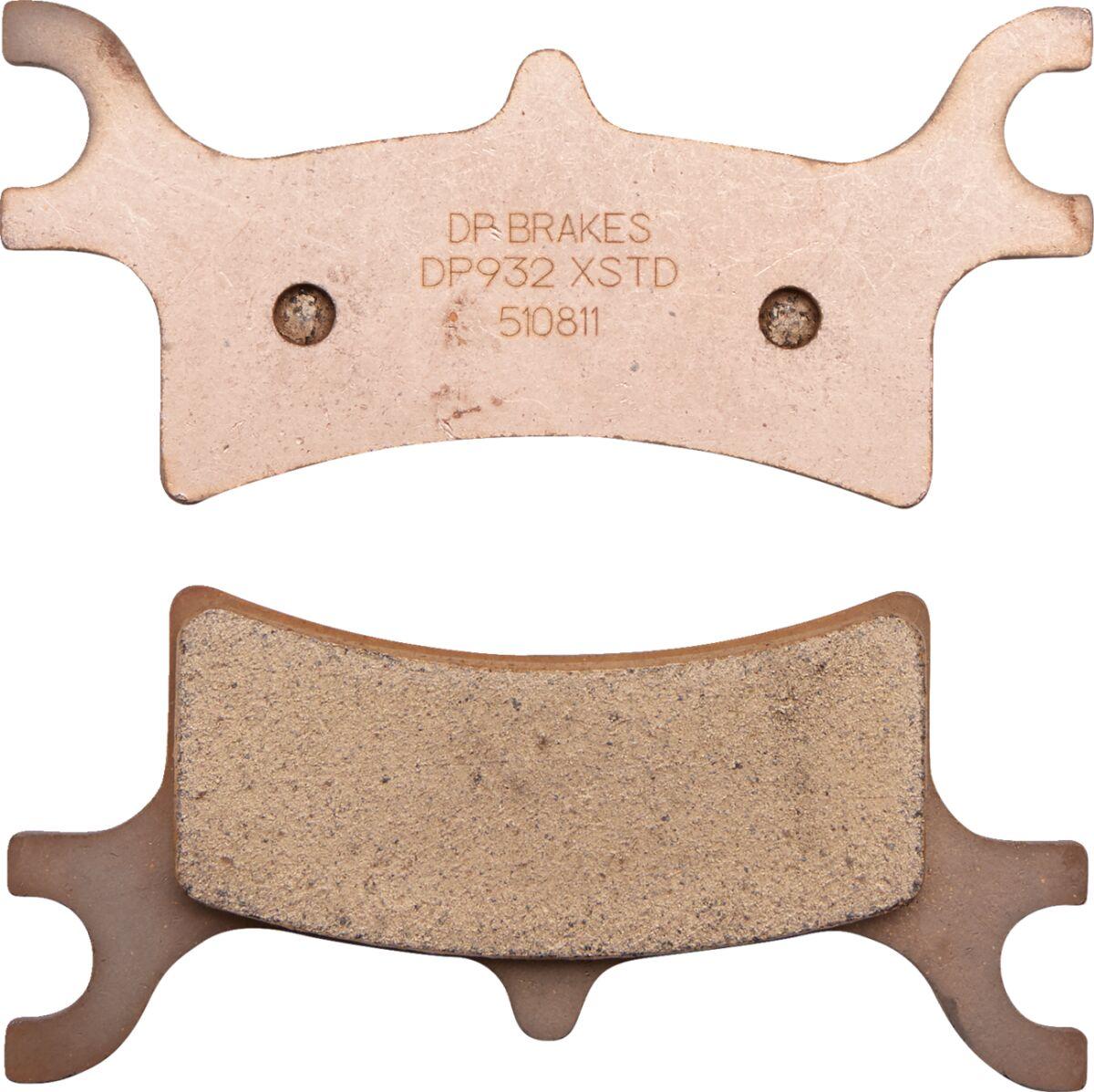 DP932 - DP Brakes ATV/UTV Sintered Metal Brake Pads For Polaris ATP 500 HO 4X4 Rear