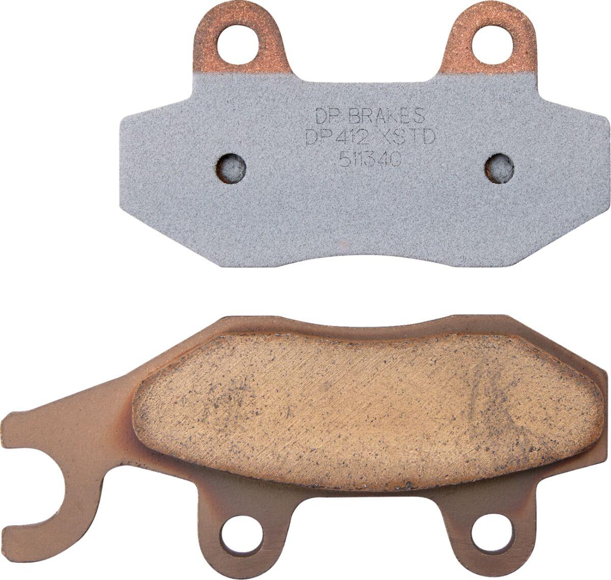 DP412 - DP Brakes Standard DP Sintered Brake Pads For Triumph Adventurer 900 1996-1998 Front/Fits Front Left Or Right/Rear/Fits Rear Left Or Right