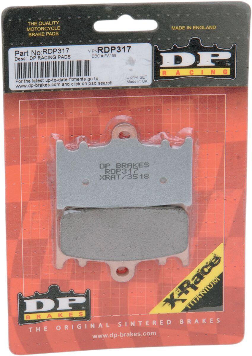 RDP317 - DP Brakes RDP Race Pads/X-Race Titanium Pads For Kawasaki GPZ 900 R 1990-1994