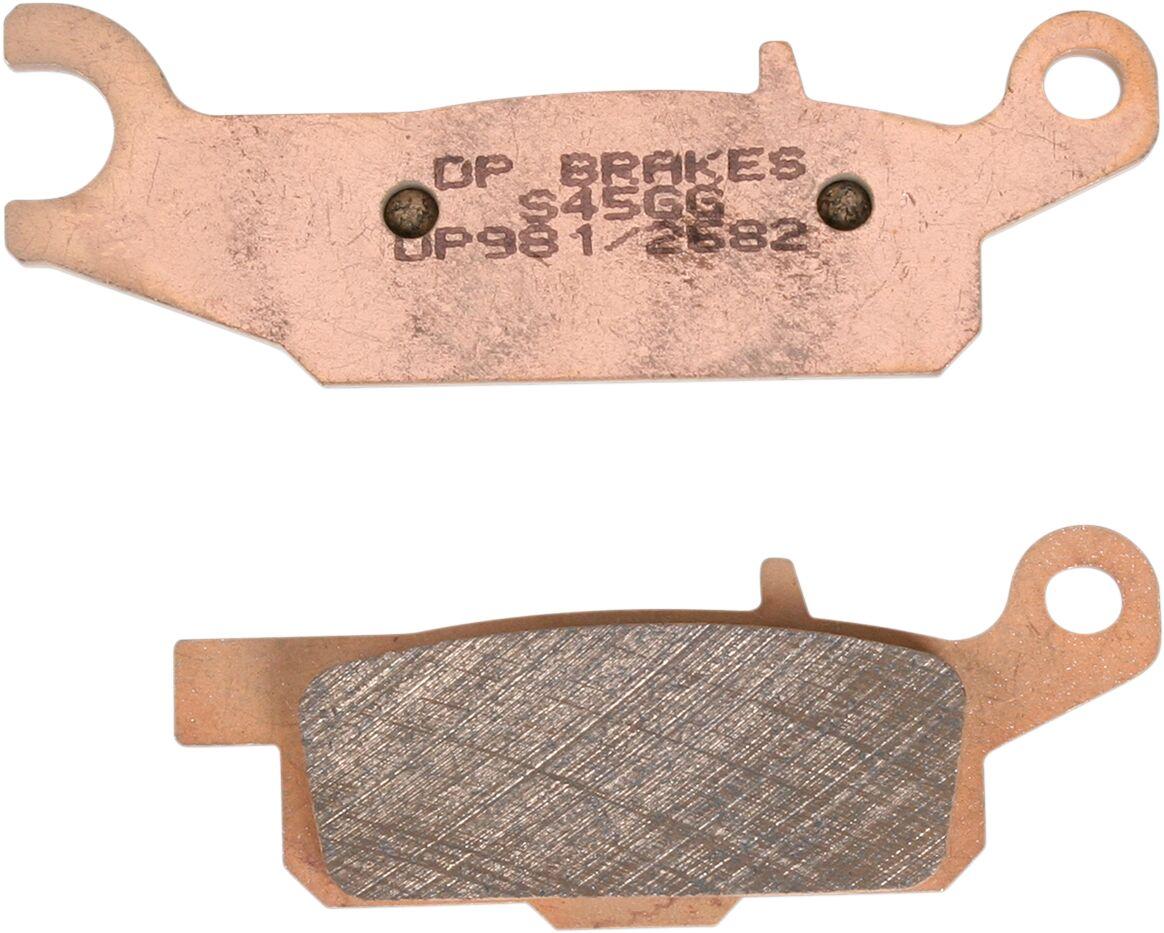 DP981 - DP Brakes ATV/UTV Sintered Metal Brake Pads For Yamaha YFM 550 D 4X4 Fits Rear Left Or Right