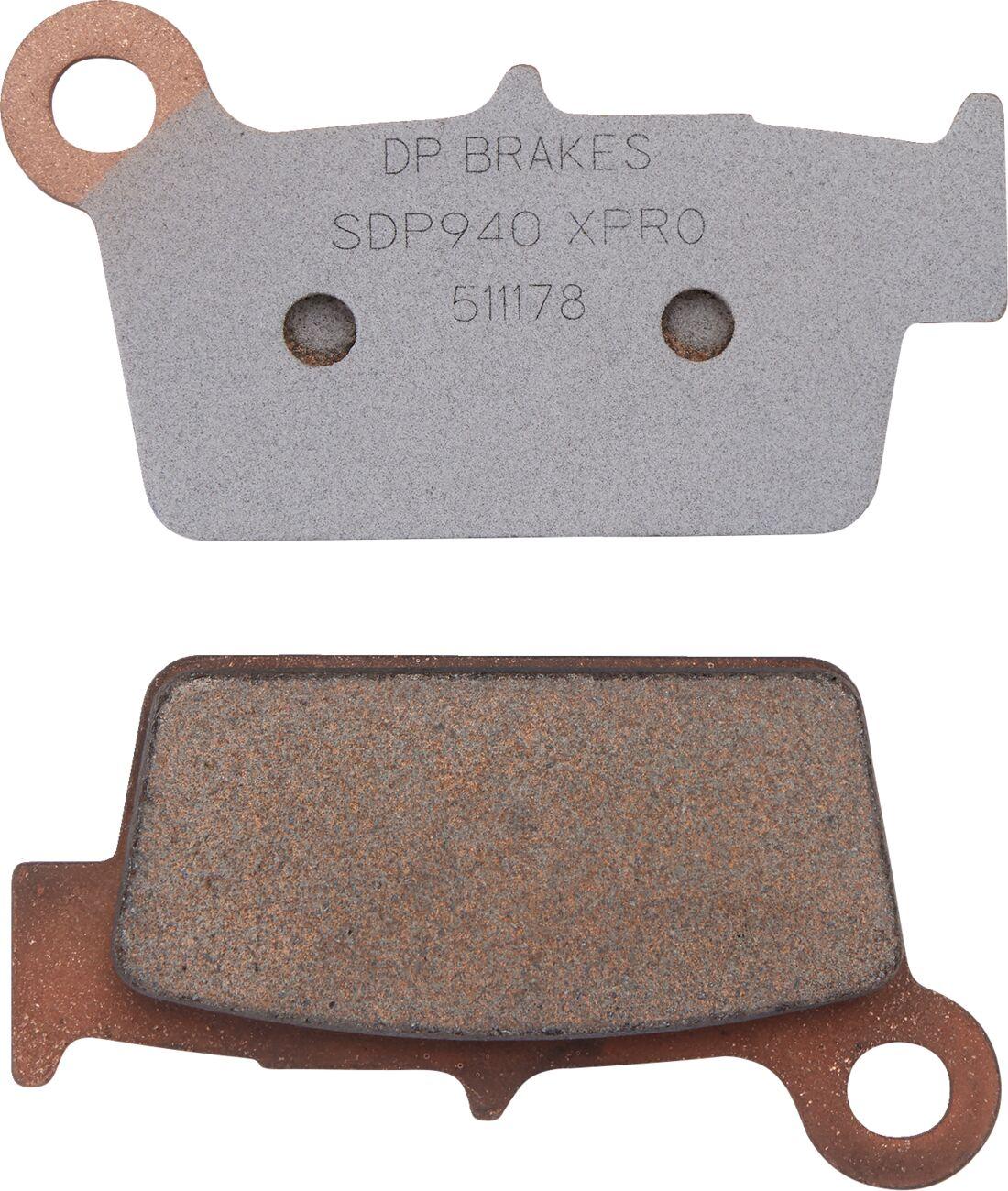 SDP940 - DP Brakes SDP Pro-MX Sintered Brake Pads For Beta ALP 200 2005-2025 Rear
