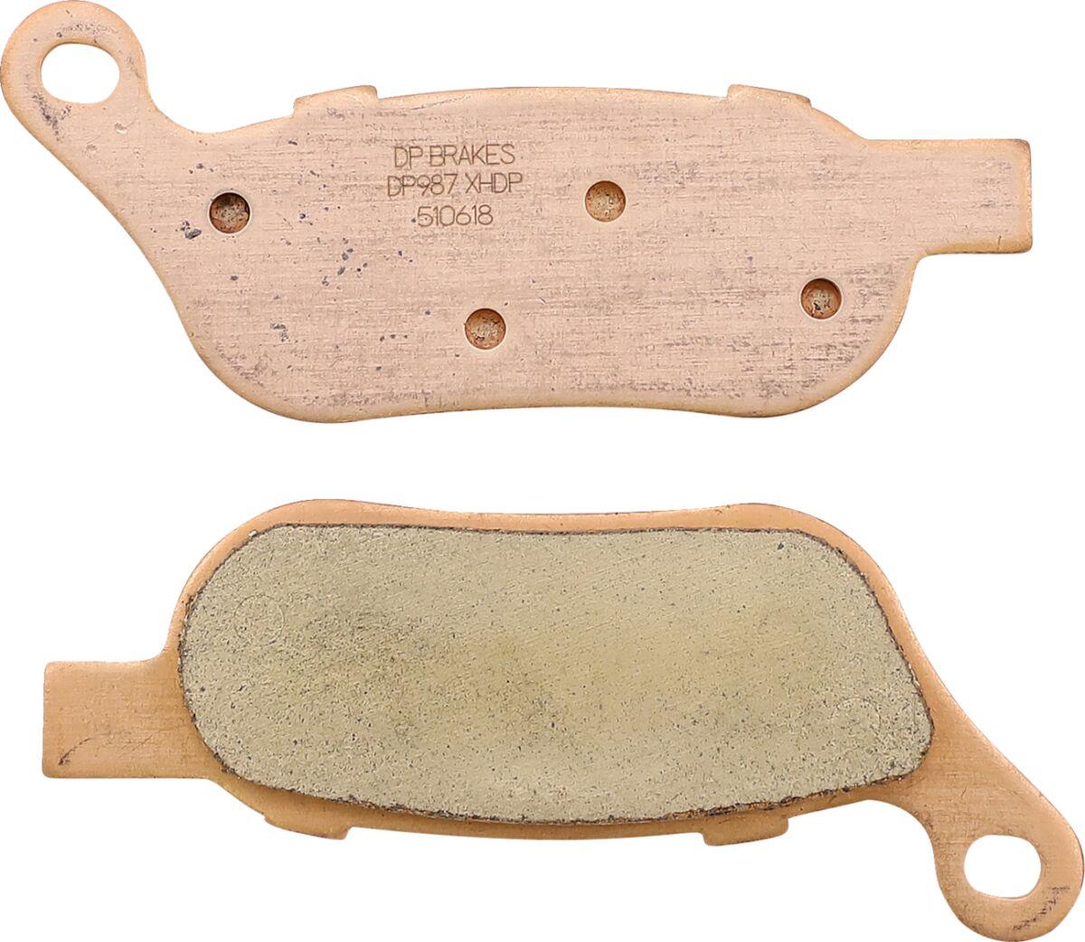 DP987 - DP Brakes Sintered Metal Brake Pads For Harley Davidson FLD 1690 2012-2013 Rear