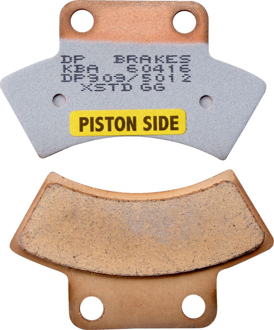 DP909 - DP Brakes ATV/UTV Sintered Metal Brake Pads For Polaris Big Boss 500 6X6 Rear