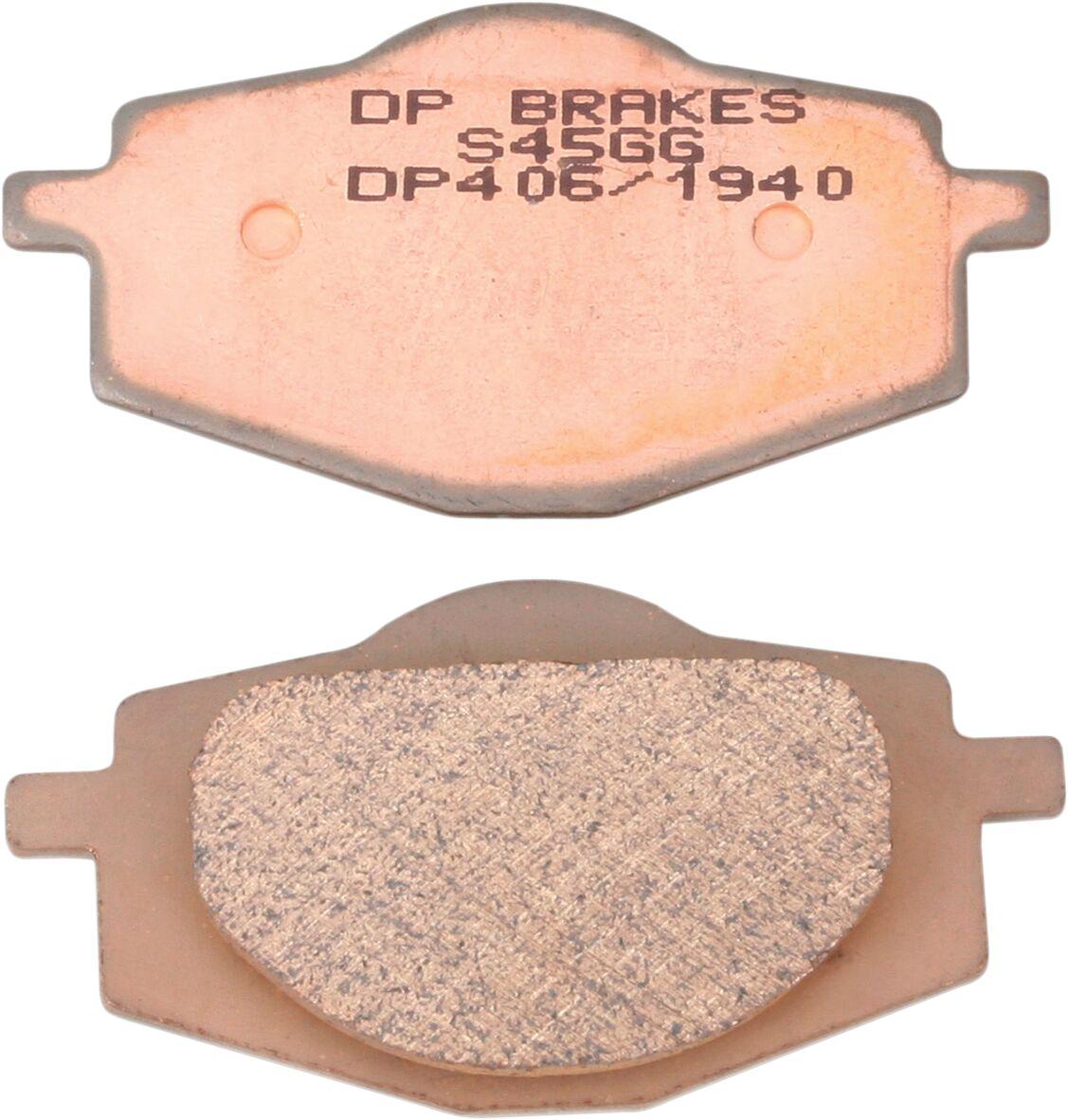 DP406 - DP Brakes Standard DP Sintered Brake Pads For Malaguti Blog 125 I.E. 2010-2011 Fits Front Or Rear