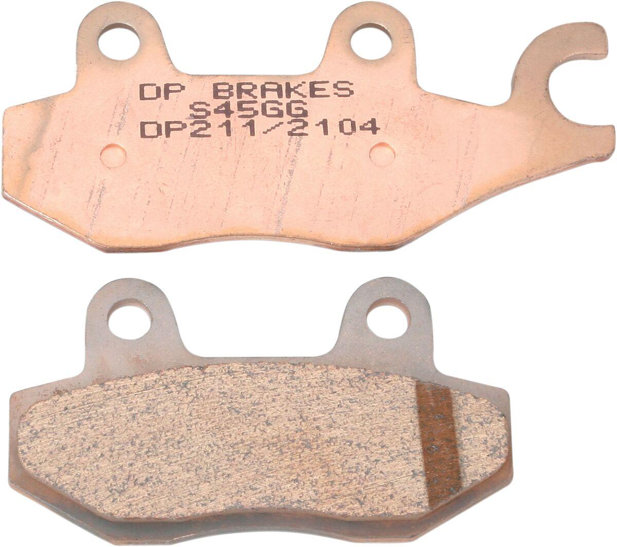 DP211 - DP Brakes Standard DP Sintered Brake Pads For Malaguti Blog 125 I.E. 2010-2011 Fits Front Or Rear