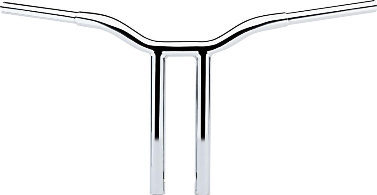 LA-7337-14 - LA Choppers Kage Fighter Welded Straight-Riser Handlebar 35.5 cm (14") - Chrome