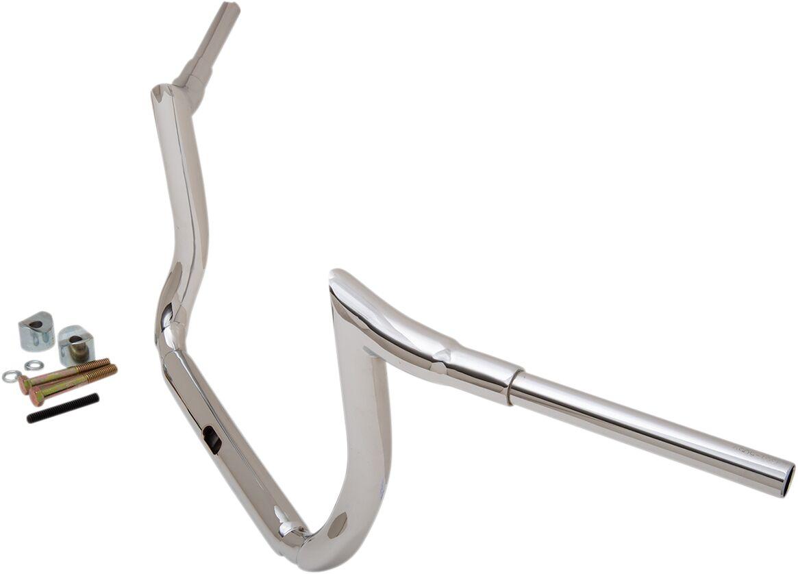 LA-7355-10 - LA Choppers 1-1/2" Grande Prime Ape Hanger Handlebar For Harley Davidson FLHC 1979 25.5 cm (10") - Chrome