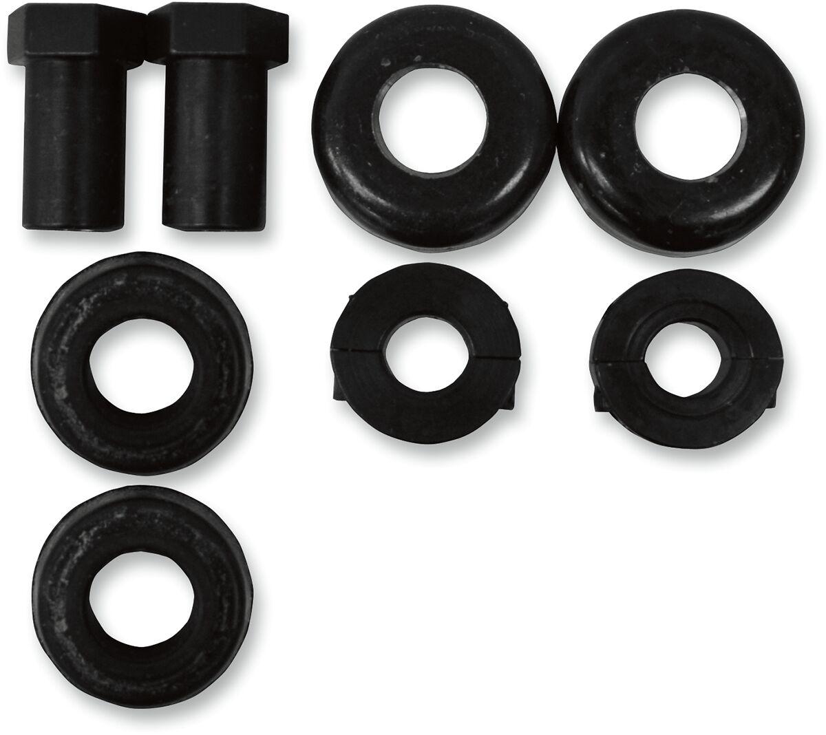 LA-7590-04B - LA Choppers Easy Lowering Kit For Harley Davidson FLHRS 1450 2004-2006 Rear Lowers 38.10 mm (1.50") - Black