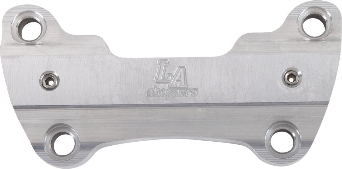 LA-7420-99 - LA Choppers Hefty Top Clamp For Harley Davidson FLTRK 1868 ABS 2020-2023 1-1/4" - Silver