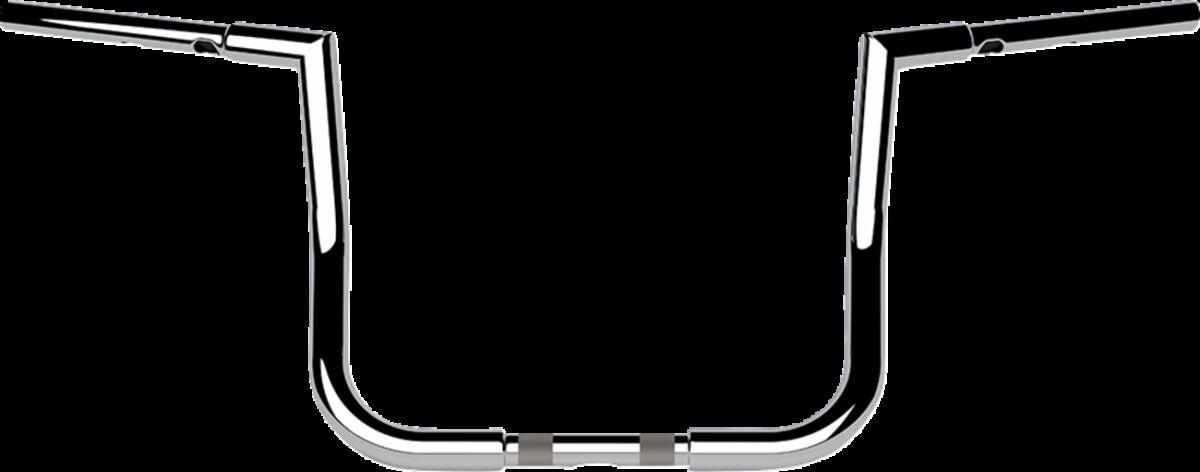 LA-7367-12 - LA Choppers 1-1/4" Twin Peaks Touring Handlebar For Harley Davidson FLHTCUTG 1868 ABS 2024 30.5 cm (12") - Chrome