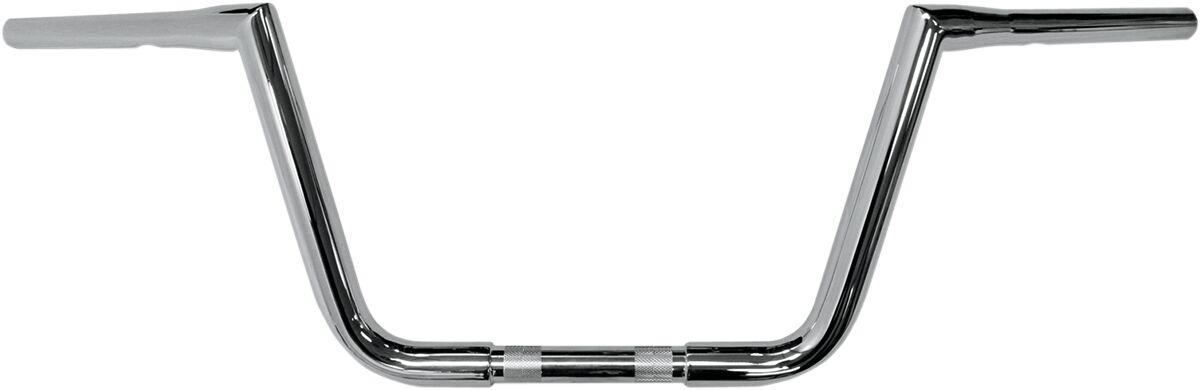 LA-7360-10 - LA Choppers 1-1/4" Twin Peaks Big Twin Handlebar For Harley Davidson FLHR 1584 2008-2011 25.5 cm (10") - Chrome