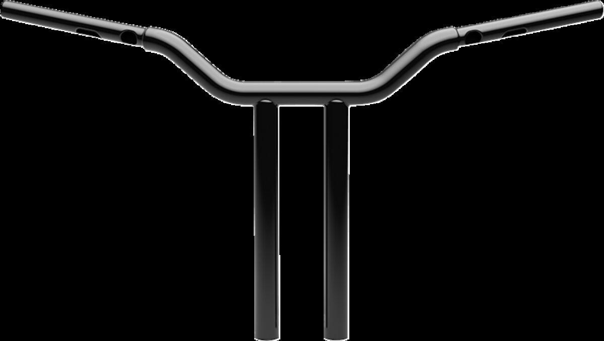 LA-7346-16B - LA Choppers One Piece Kage Fighter Handlebar For Harley Davidson FLFBS 1923 ABS 2025 - Black