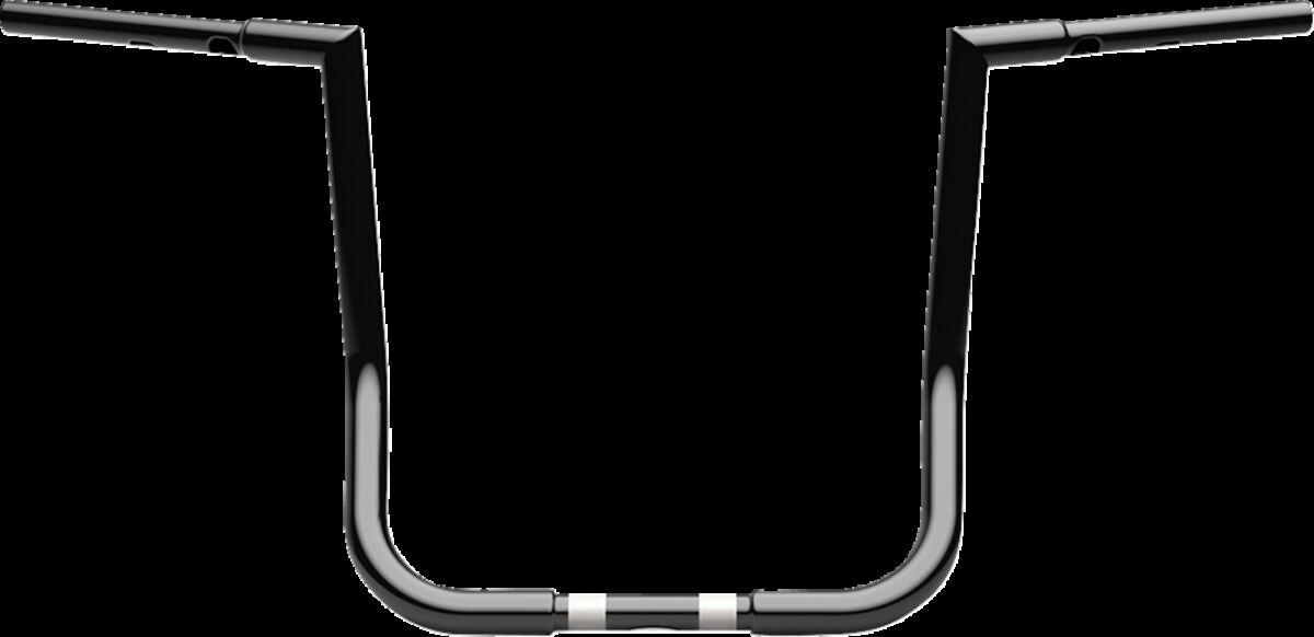 LA-7367-16B - LA Choppers 1-1/4" Twin Peaks Touring Handlebar For Harley Davidson FLHLT 1923 ABS 2026 40.5 cm (16") - Black