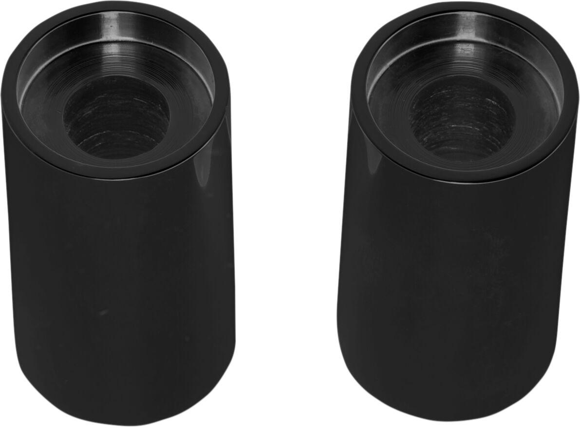 LA-7413-03B - LA Choppers Handlebar Riser Extensions 2" - 1" - Black/Gloss