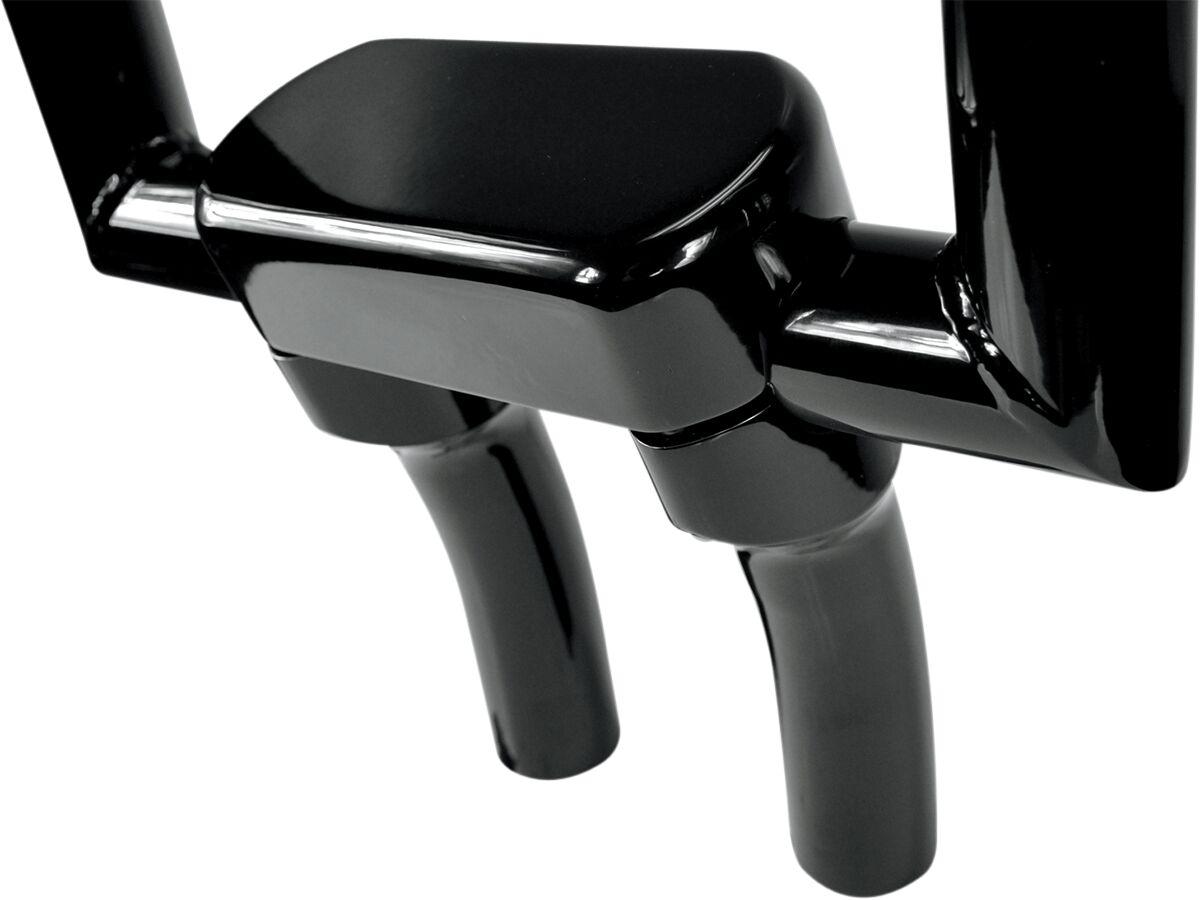 LA-7446-05B - LA Choppers Hefty Handlebar Riser & Top Clamp Kit For Harley Davidson FLD 1690 ABS 2015-2016 14 cm (5-1/2") - Black