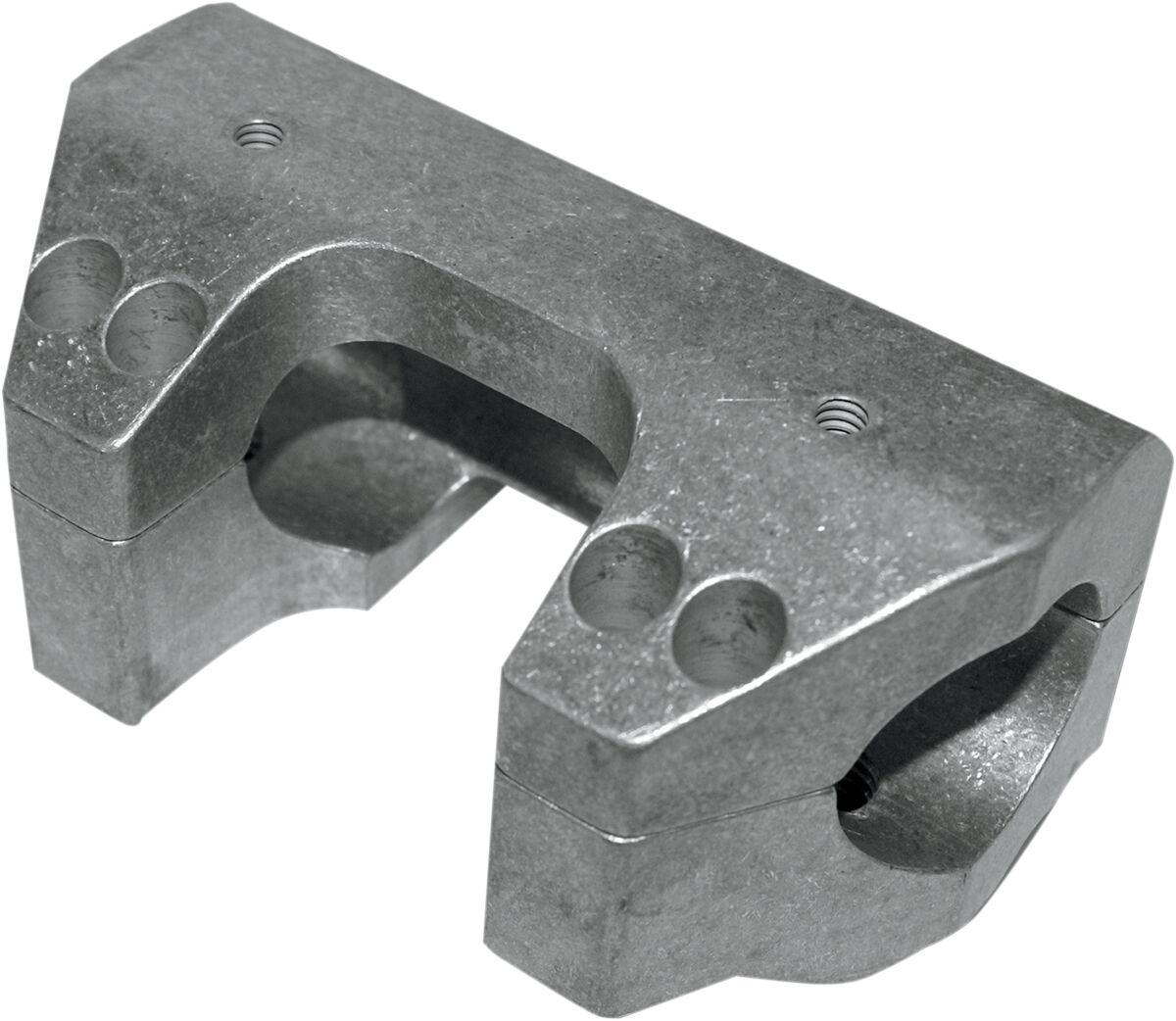 LA-7415-00 - LA Choppers Handlebar Clamp Set For Harley Davidson FLHR 1340 1994-1998 1" - Raw