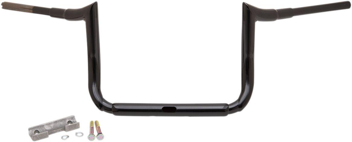 LA-7356-10B - LA Choppers 1-1/2" Grande Prime Ape Hanger Handlebar For Harley Davidson FLHR 1690 2014-2015 25.5 cm (10") - Black