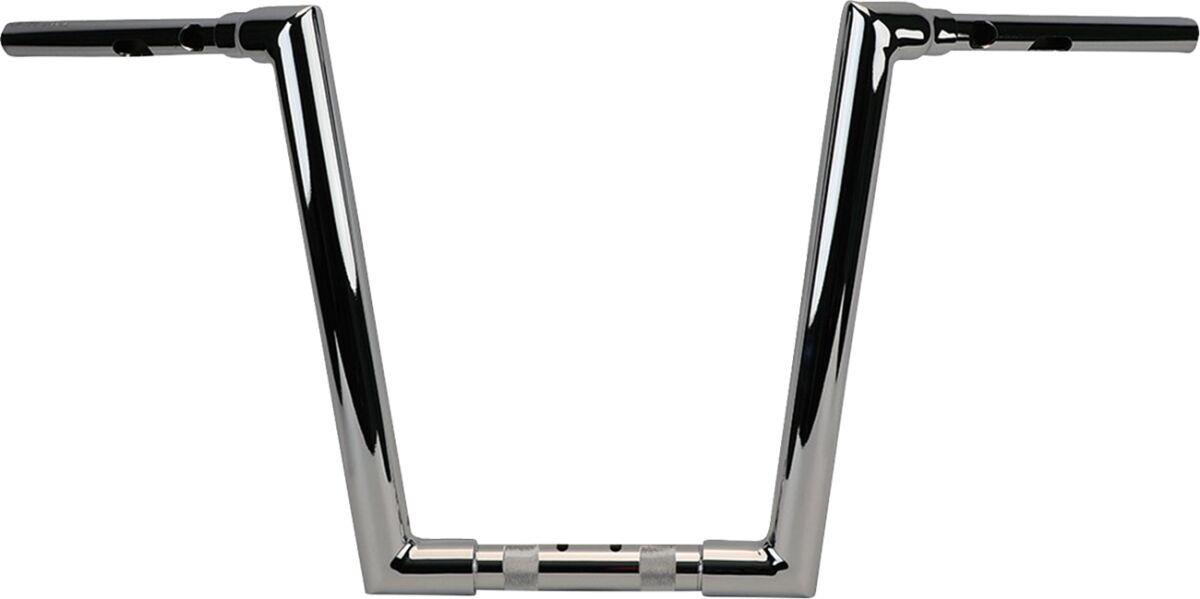LA-7318-14 - LA Choppers 1-1/2" Grande Twin Peaks Touring Handlebar For Harley Davidson FLFBS 1923 ABS 2025 35.5 cm (14") - Chrome