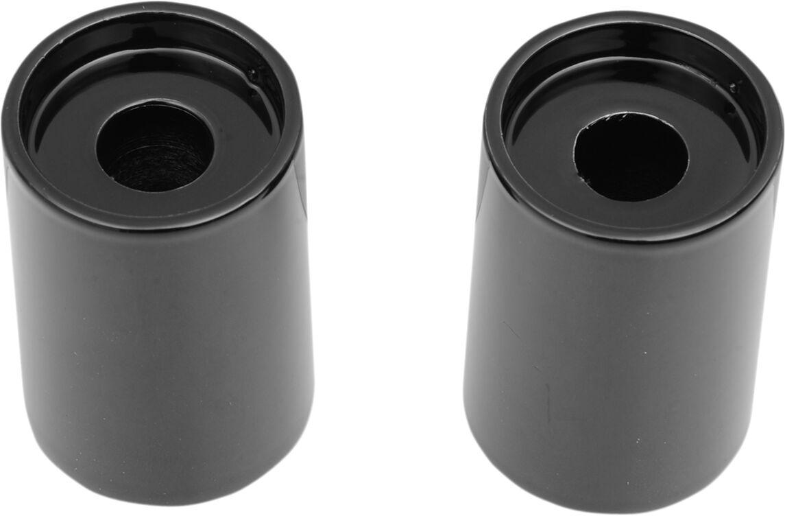LA-7414-03B - LA Choppers Handlebar Riser Extensions 2" - 1-1/4" - Black/Gloss