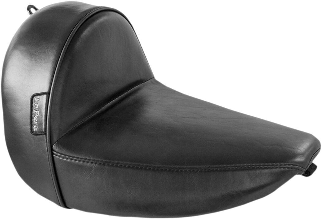LSM-430S - LE Pera Stubs Cafe Seat For Harley Davidson FLS 1690 2016-2017 Smooth - Black