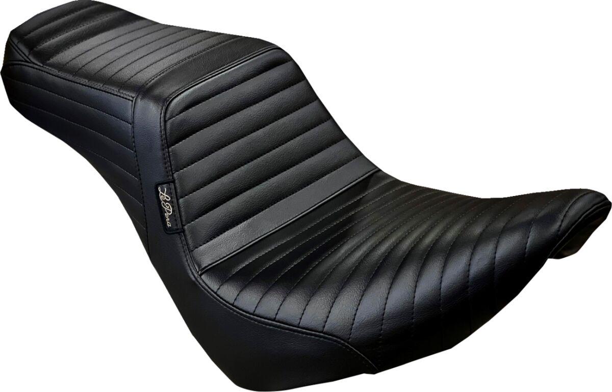 LYR-580PT - LE Pera Tailwhip Seat For Harley Davidson FLSB 1750 ABS 2018-2024 Pleated - Black