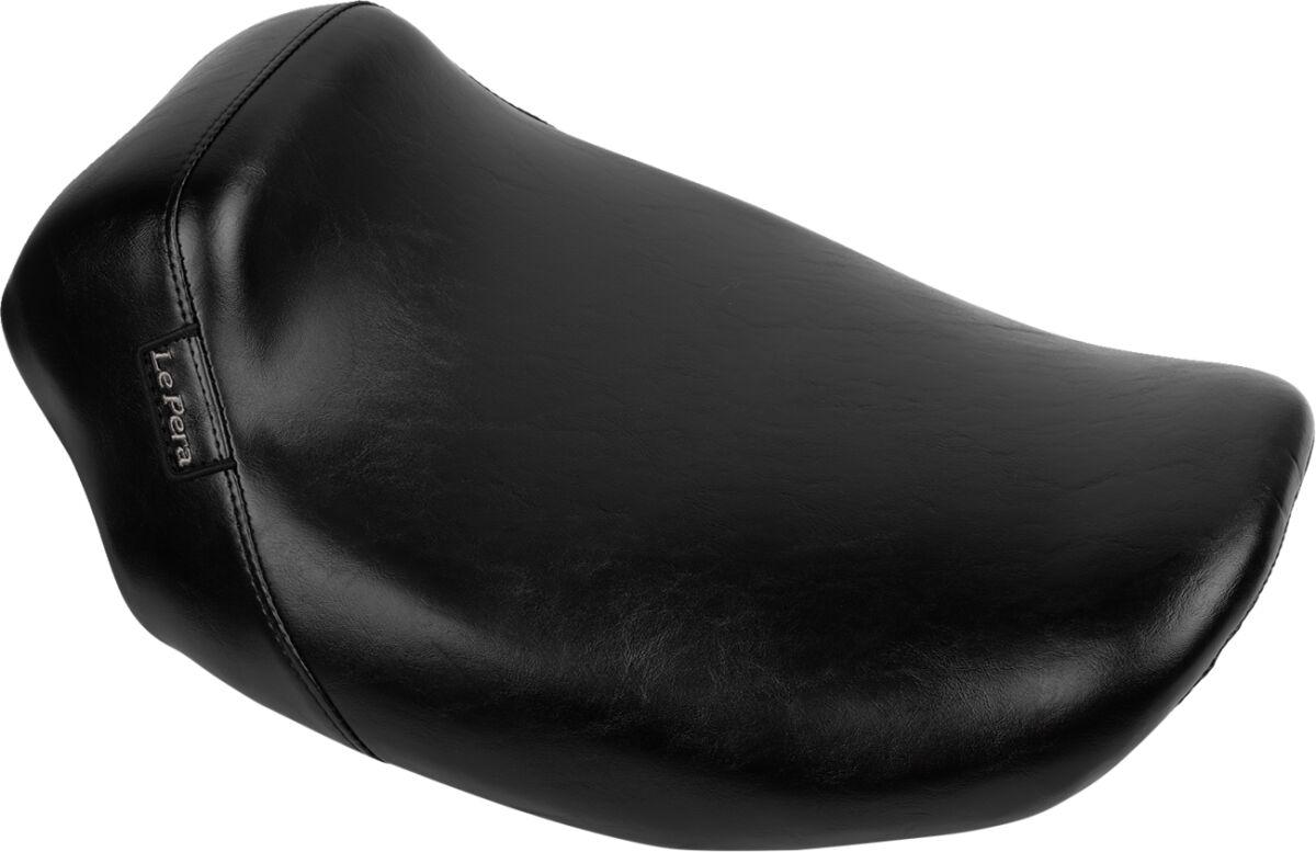 LV-005 - LE Pera Bare Bones Solo Seat For Harley Davidson FLHX 1750 ABS 2023 Smooth - Black