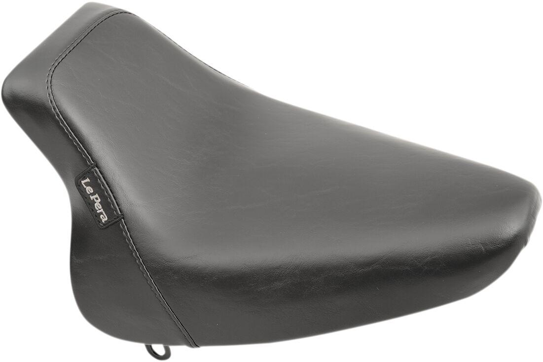 LX-007 - LE Pera Bare Bones Solo Foam Seat For Harley Davidson FLST 1450 2006 Smooth - Black