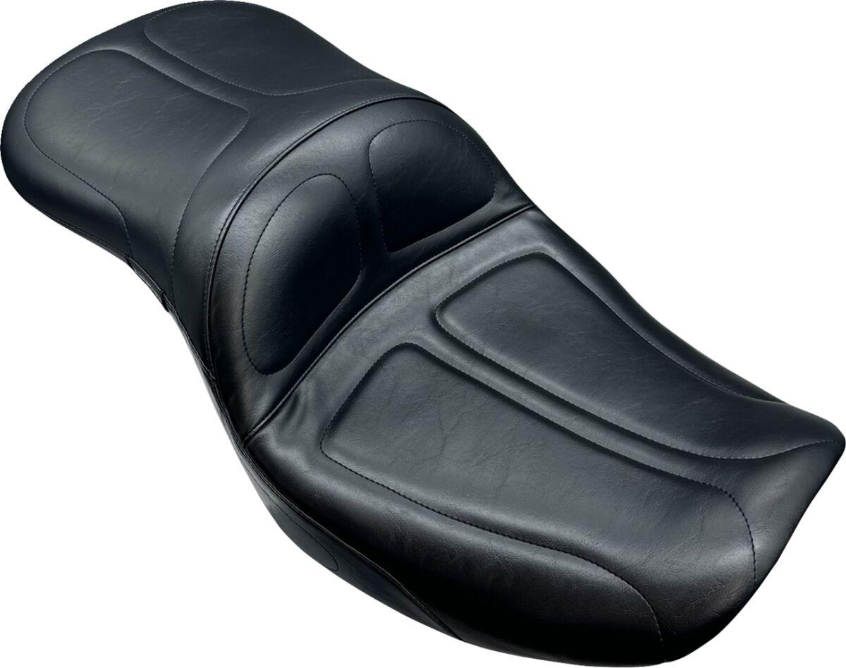 LV-957 - LE Pera Maverick Seat For Harley Davidson FLHX 1750 ABS 2023 Gripper/Pleated - Black