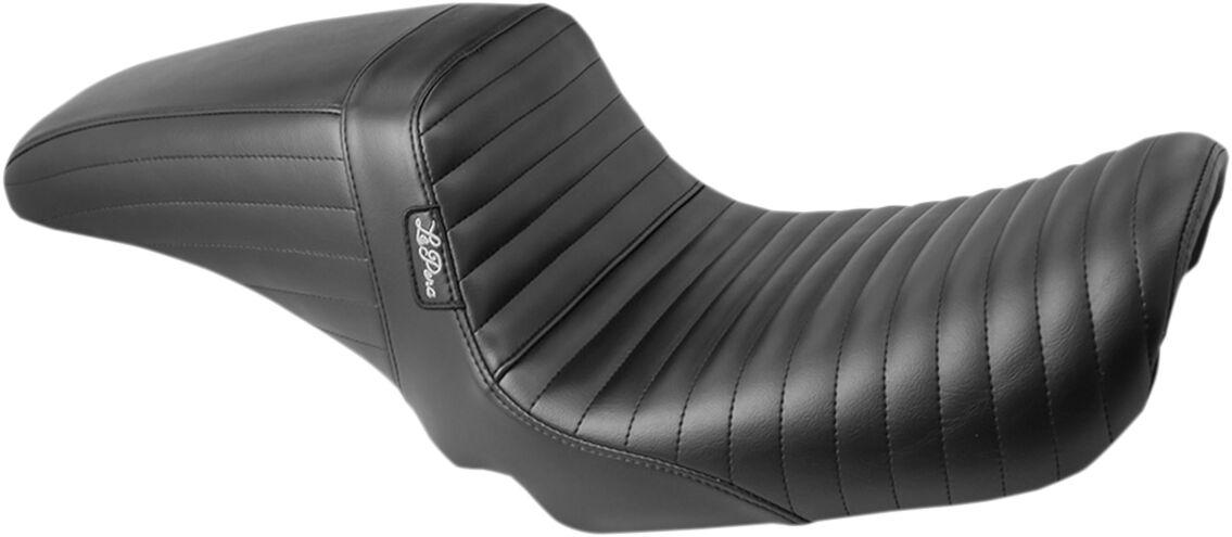 LK-591PT - LE Pera Kickflip Seat For Harley Davidson FLD 1690 2012-2013 Pleated - Black