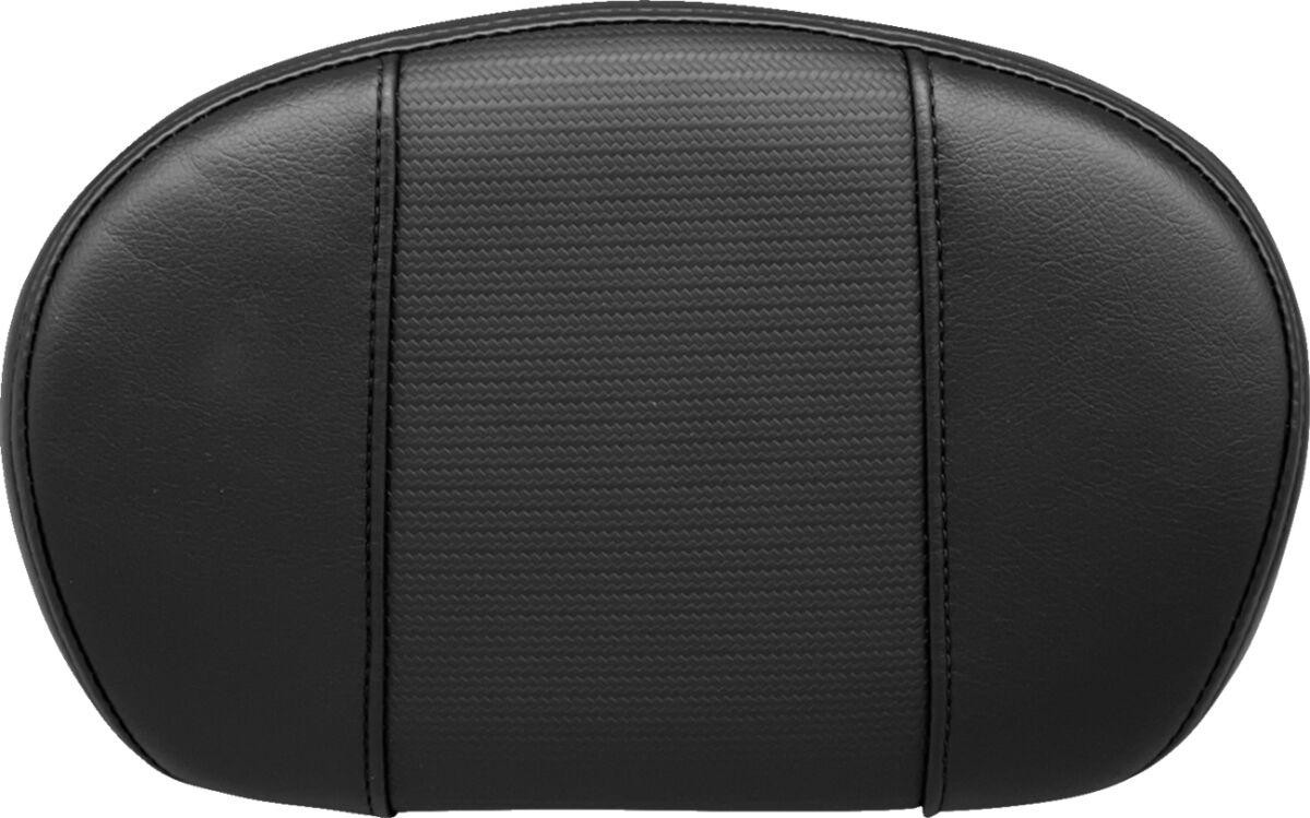 L-SBP02GT/HR3 - LE Pera Sissy Bar Pad For Harley Davidson FLDE 1750 ABS 2018-2020 Carbon Fiber/GT 3/HR 3 Inlay 17.15 cm (6-3/4") - Black