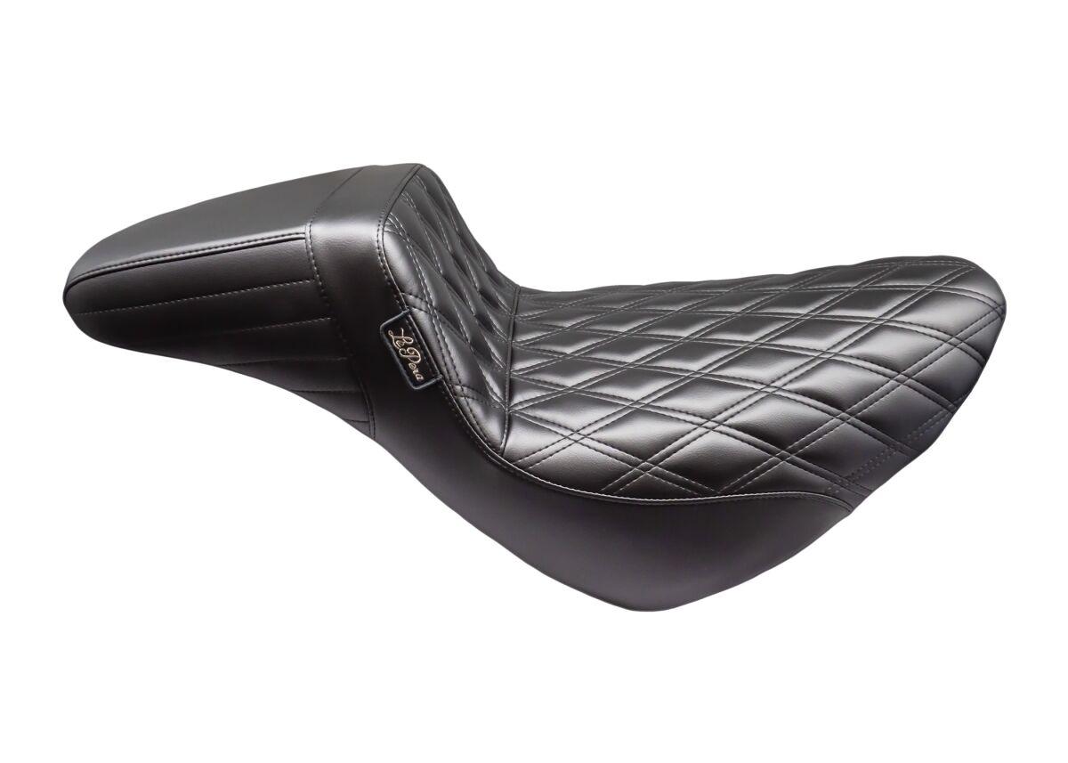LYR-590DLDM - LE Pera Tailwhip Solo Seat For Harley Davidson FLSB 1750 ABS 2018-2024 - Black